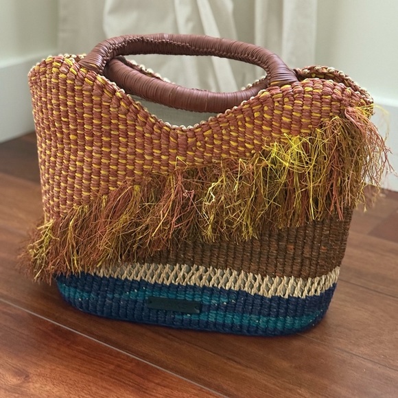 AAKS Handbags - AAKS OROO OAK raffia handmade handbag